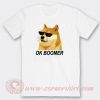 Ok Boomer Shiba Inu Sunglasses Custom T Shirts