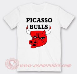 Picasso Bulls Custom T Shirts