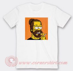 Post Malone Simpson Custom T Shirts