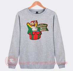 Simpson It's Christmas Wo Ho Custom Sweatshirt