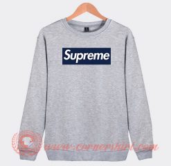 Supreme NY Font Custom Sweatshirt