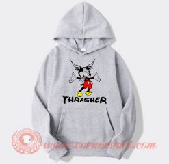 Thrasher Mickey Mouse Custom Hoodie