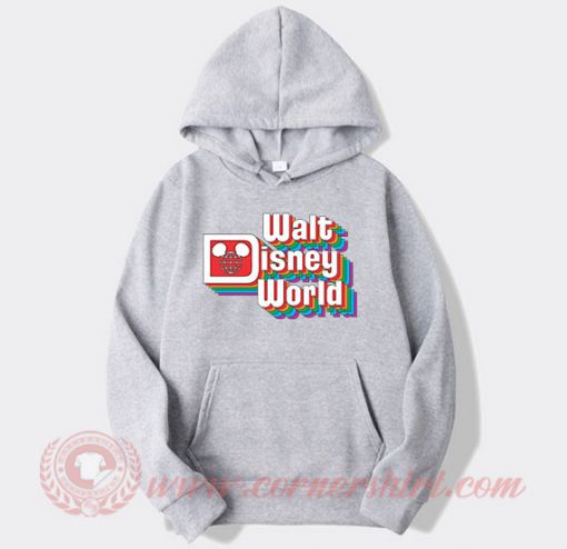 Vintage Walt Disney Logo Custom Hoodie