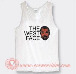 Funny Kanye The West Face Tank Top