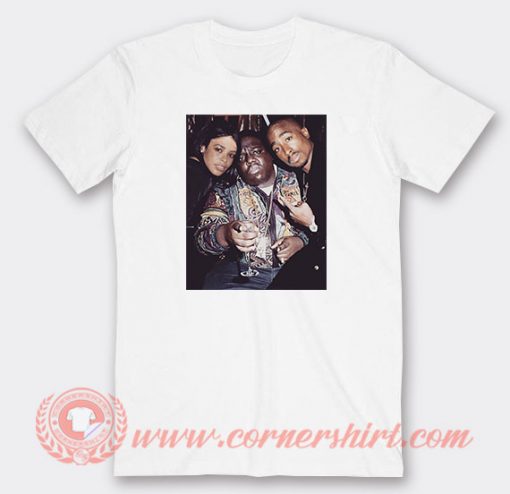 Notorious Big Aaliyah and Tupac T-Shirts