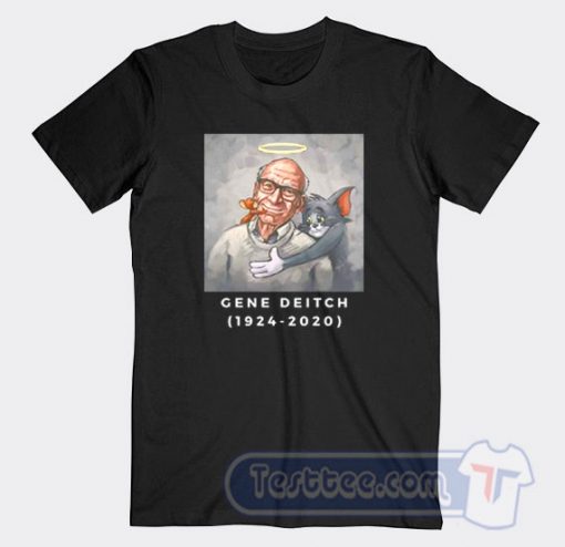 RIP Gene Deitch Tom And Jerry Crying T-Shirt