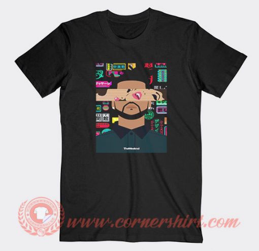Buy The Weeknd Kiss Land Tour T-Shirts