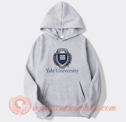 Get It Now Yale University Logo Hoodie - Cornershirt.com