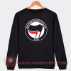 Antifa Antifascist Ukraine Logo Sweatshirt