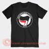 Antifa Antifascist Ukraine Logo T-Shirt