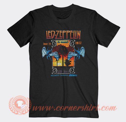 Led Zeppelin In Concert Inglewood T-Shirt