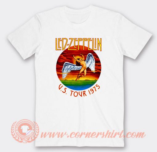 Led Zeppelin US Tour 1975 T-Shirt