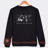 Acdc Back In Black Album Sweatshirt
