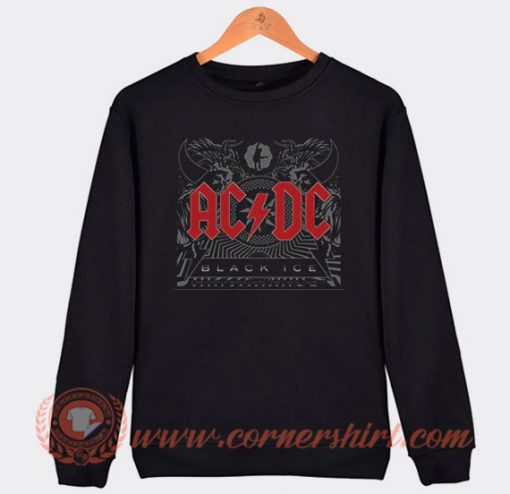 Acdc Black Ice Album Sweatshirt