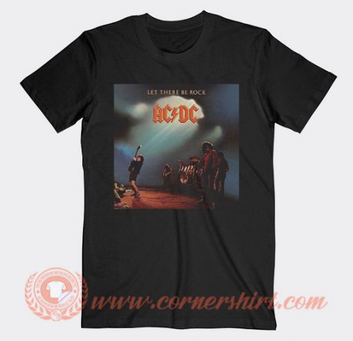Acdc Let There Be Rock Album T-Shirt
