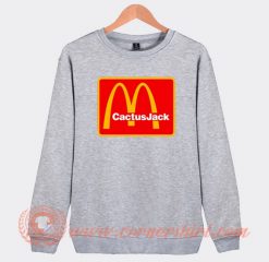 Travis Scott Cactus Jack X McDonald's Sweatshirt