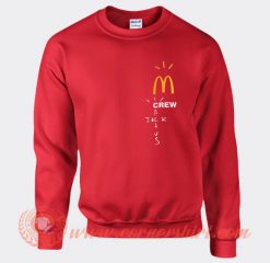 Travis Scott McDonald's Sweatshirt On Sale
