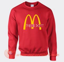 Travis Scott X McDonald's Collab Sweatshirt
