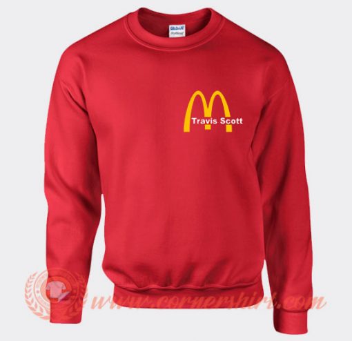 Travis Scott X McDonald's Pocket Sweatshirt