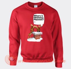Free Ghislaine Maxwell Christmas Sweatshirt