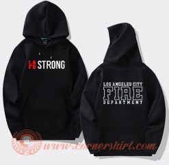 Los Angeles Fire Department LAFD Strong Hoodie