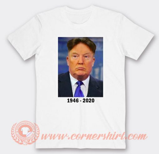 RIP Donald Trump Parody King Jong Un Hair T-Shirt