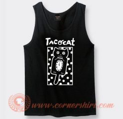 Buy Tacocat Band Sleepy Cat Tank Top