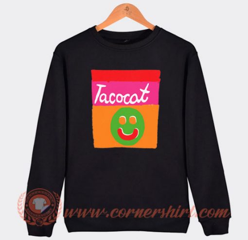 Buy Tacocat Smile Striped Sweatshirt