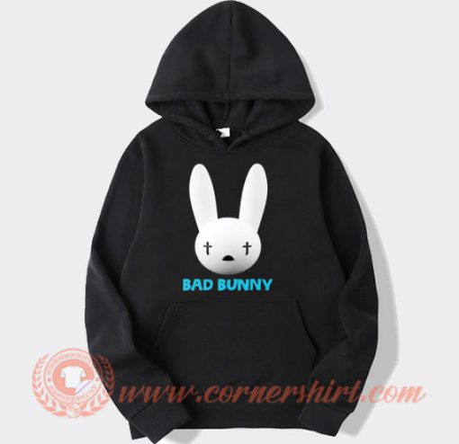 Bad Bunny Funny Logo Hoodie