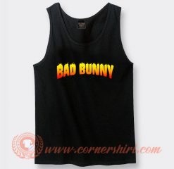 Bad Bunny Thrasher Flame Tank Top