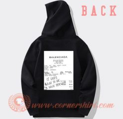 it Costs to be a Nice Person Hoodie