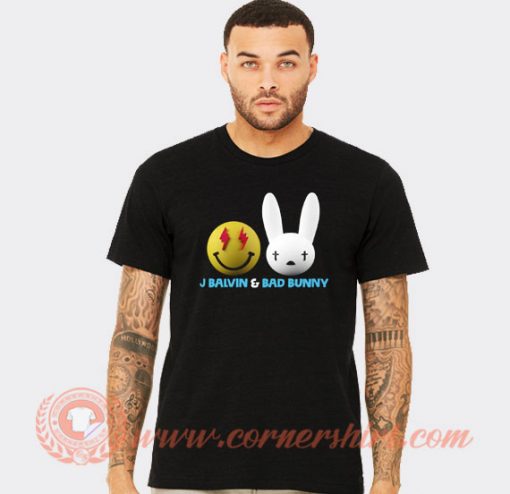 Bad Bunny and J Balwin Emote T-shirt