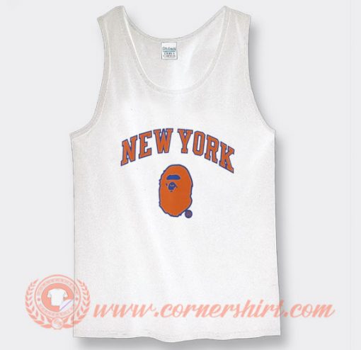 Pete Davidson New York Knicks X a Bathing Ape Tank Top