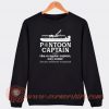 Pontoon Captain Boat Sweatshirt