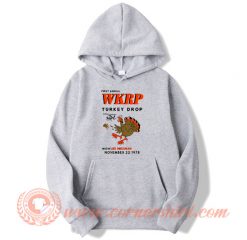 First Annual WKRP Turkey Drop With Les Nessman Hoodie