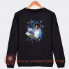 Bob Ross Painting Space And Galaxy Sweatshirt