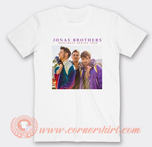 Happiness Begins Tour Jonas Brothers T-shirt