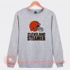 Home Of Cleveland Steamers Brown Sweatshirt