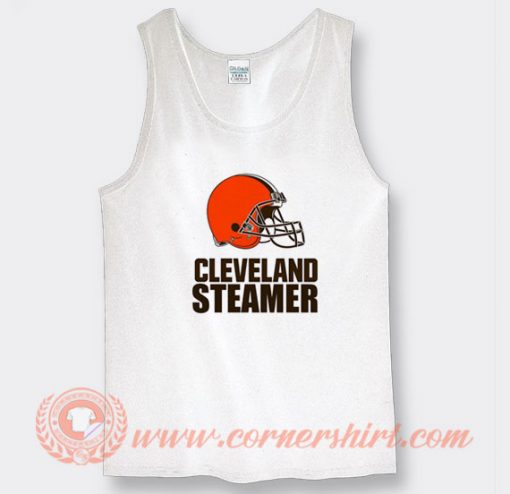 Home Of Cleveland Steamers Brown Tank Top