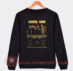 Pearl Jam 30th Anniversary Tour Sweatshirt
