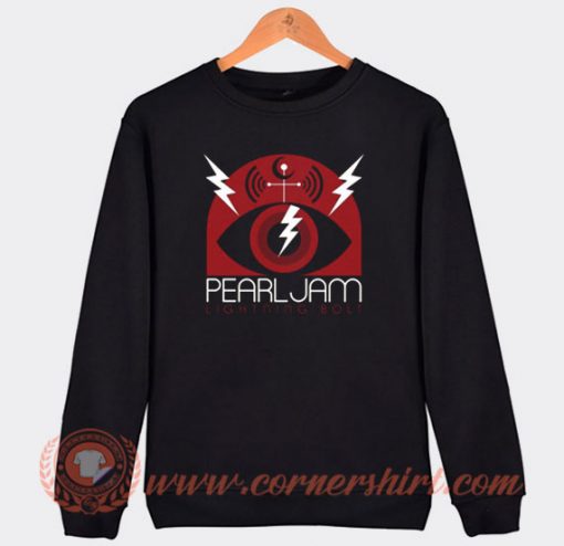 Pearl Jam Lightning Bolt Album Sweatshirt