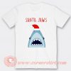 Santa Jaws Christmas T-shirt