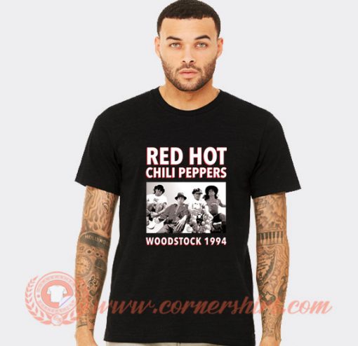 Red Hot Chili Peppers Woodstock 1994 T-shirt