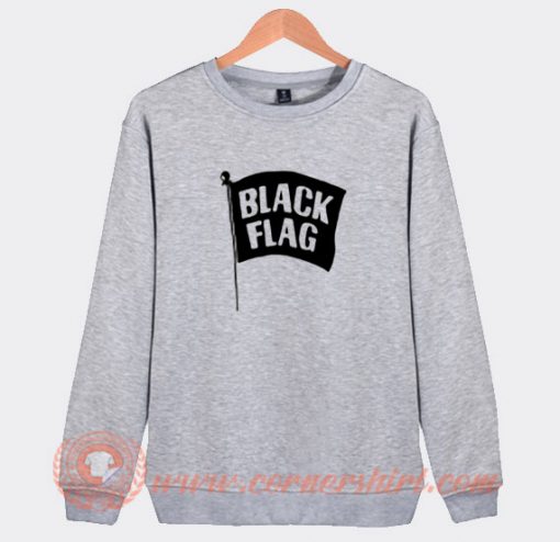 Black Flag Logo Miley Cyrus Sweatshirt