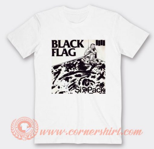 Black Flag Six Pack T-shirt