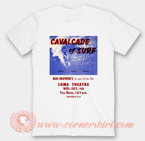 Cavalcade Of Surf Louis Tomlinson T-shirt On Sale