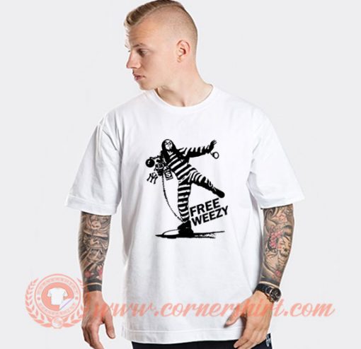 Lil Wayne Free Weezy T-shirt On Sale