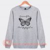 Summertime and Butterflies Louis Tomlinson Sweatshirt On Sale