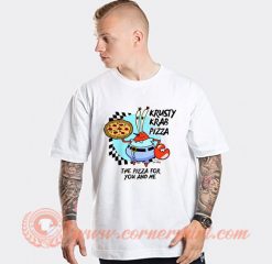 The Krusty Krab Pizza Sponge bob T-shirt On Sale