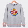Krusty Krab Pizza X Burger King Sweatshirt On Sale